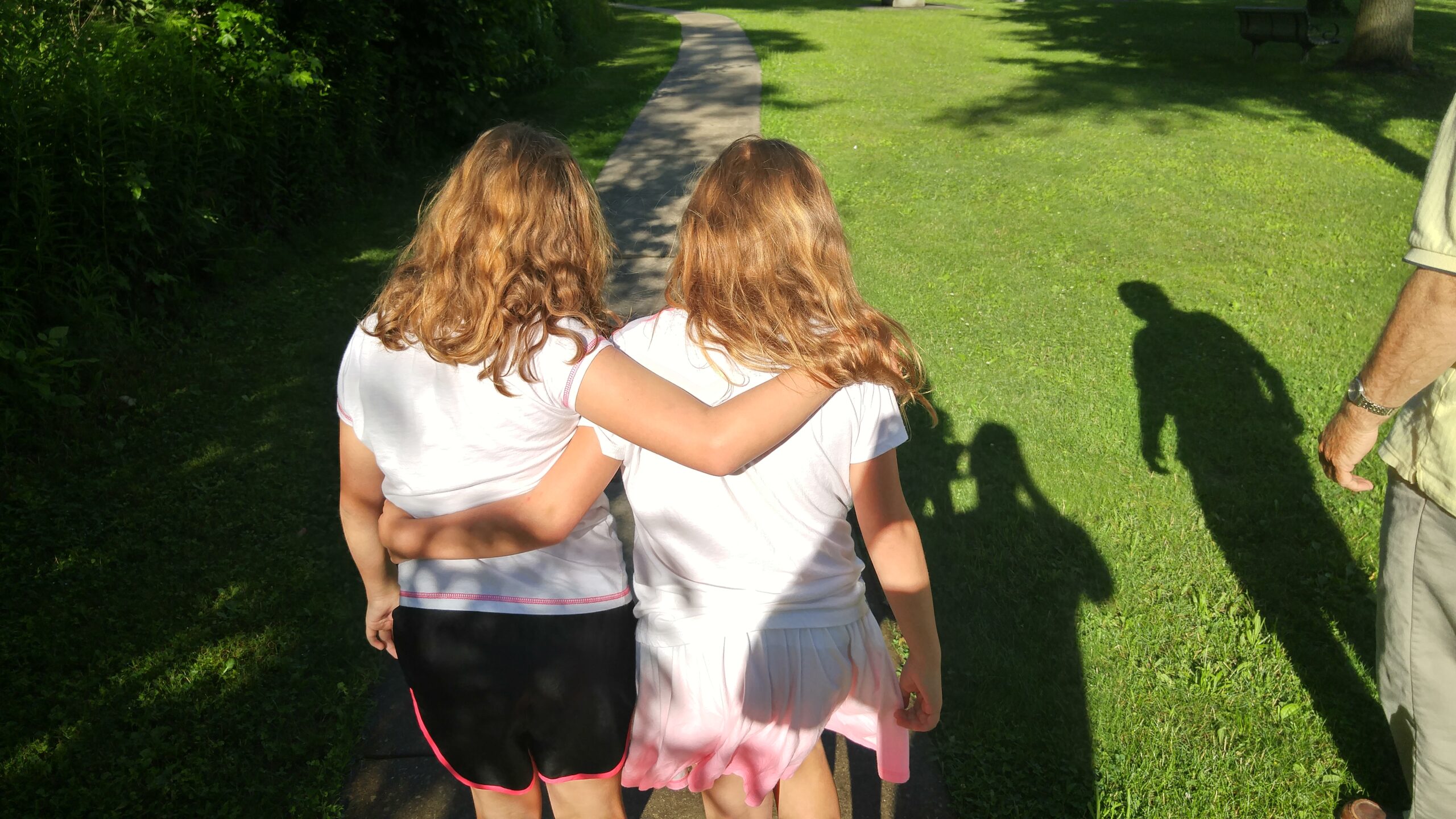 My Girls walking away